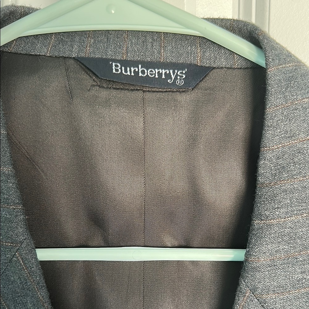 Burberry Gray Men's Blazer